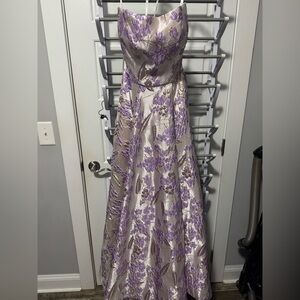 Sherri Hill Purple Prom Dress